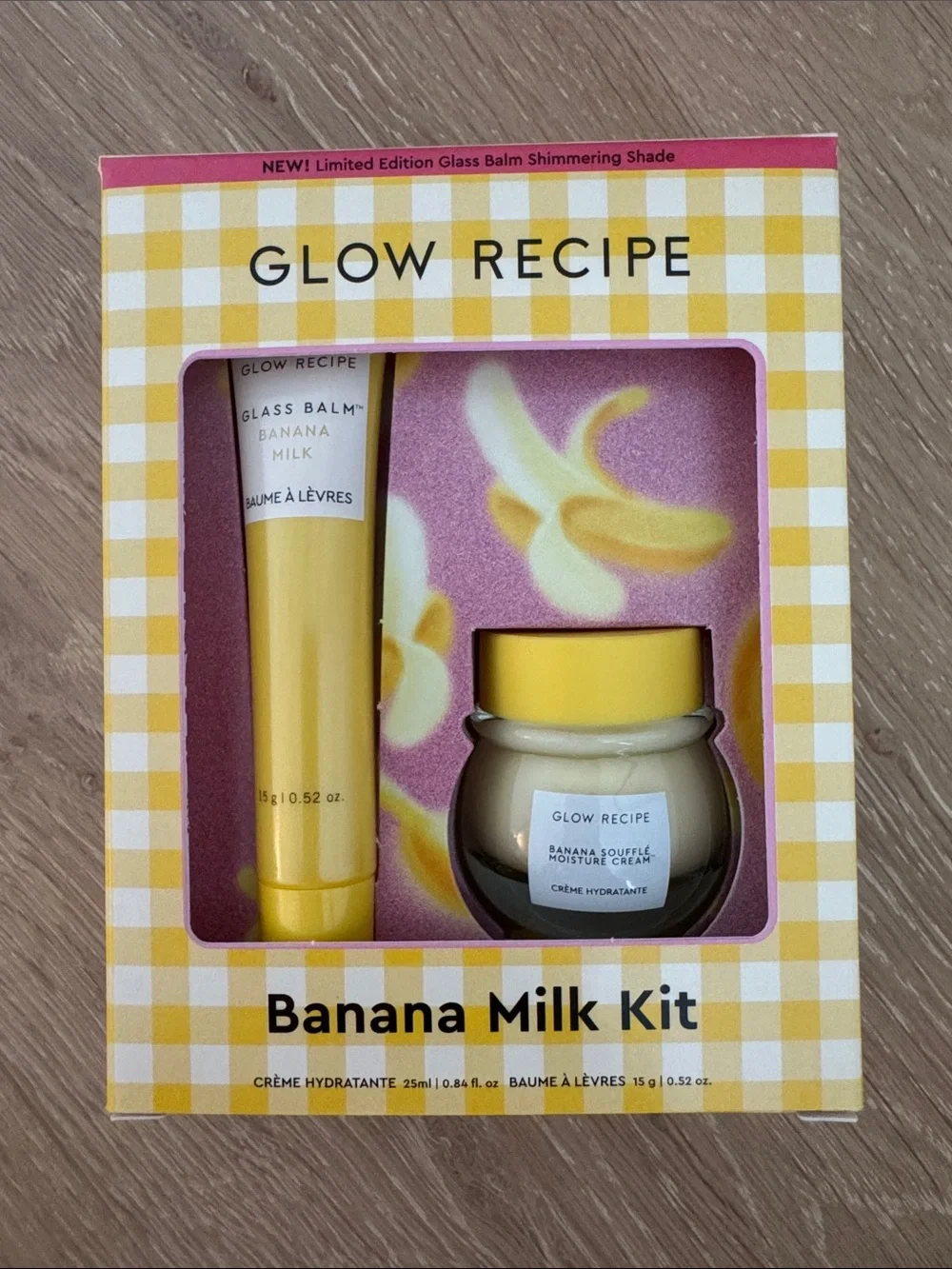 Glow Recipe Banana Milk Kit - Yellow & Pink Accents
